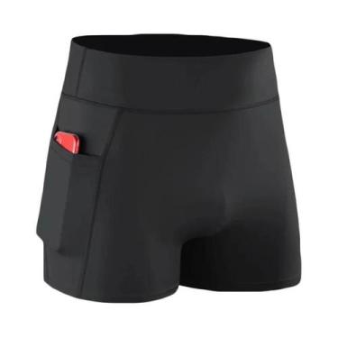 Imagem de Shorts Esportivos Masculinos De Secagem Rápida, Respiráveis E Com Cont