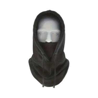 Imagem de Gorro De Ciclismo À Prova De Vento Para O Inverno, Com Forro De Fleece