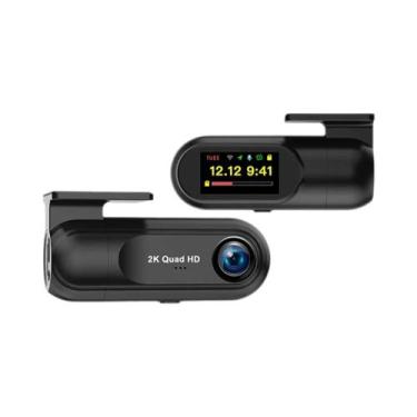 Imagem de Câmera Veicular 2K WiFi DVR Com Visão Noturna, Monitoramento De Estaci