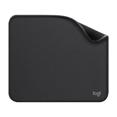 Imagem de Mouse Pad Logitech Studio Series com Base de Borracha Antiderrapante, Fácil Deslizamento e Superfície Resistente a Derramamentos - Grafite
