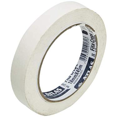 Imagem de Atlas - Fita Crepe, Rolo de 18 mm x 50 Metros