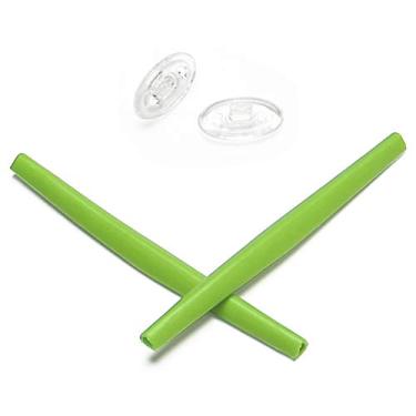 Imagem de Mryok Kits de substituição para fones de ouvido para óculos de sol Oakley Square Whisker – Opt, Verde, One Size