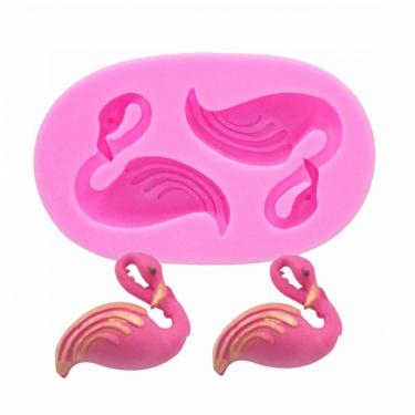 Imagem de Molde De Silicone Flamingos