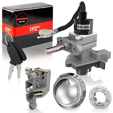 Imagem de 1 PZ IKS-301 Conjunto de chaves para interruptor de ignição para Scooter retrô Schwinn Graduate TNG Milano