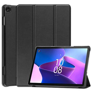 Imagem de Kepuch Couro-PU Capas Bolsas Estojos para Lenovo Tab M10 3rd Gen TB-328F - Preto