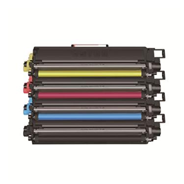 Imagem de Para Borther Hyb-TN233 TN237 Cartucho de toner de alto rendimento |Funciona com HL3210CW DCP-L3551 MFC-L 3710CW MFC-L370CDW (BK/C/Y/M, 4-PACK) 4-pack