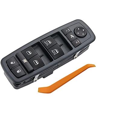 Imagem de ZAPOSTS Interruptor de janela Master Power compatível com Dodge Grand Caravan 2012-2016, Chrysler Town Country, 2012-2016. Interruptor de controle do lado do motorista dianteiro esquerdo OEM: 68110872AA