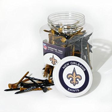 Imagem de Team Golf Camisetas de golfe NFL New Orleans Saints 2-3/4 polegadas, pacote com 175, tamanho regular, cores de várias equipes