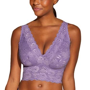 Imagem de Cosabella Sutiã feminino Say Never Curvy Plungie Longline, Himalayan Sky, M