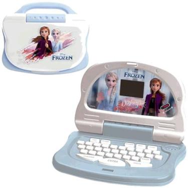Imagem de Laptop Infantil Frozen Magic Tech Português E Inglês Candide