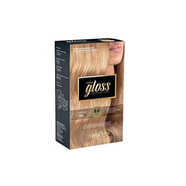 Imagem de AcquaFlora Coloração Permanente Hidra Gloss Louro Claro 8.0 Acquaflora
