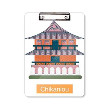 Imagem de Taiwan Atrations Chikaniou Prancheta de viagem, pasta, bloco de notas A4