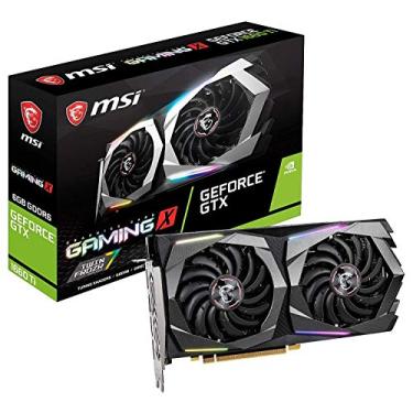 Imagem de MSI Placa de vídeo para jogos GeForce GTX 1660 Ti 192-bit HDMI/DP 6GB GDRR6 HDCP suporta DirectX 12 Dual Fan VR Ready OC (GTX 1660 TI GAMING X 6G)