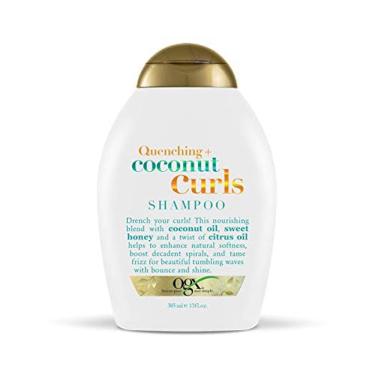 Imagem de Shampoo OGX p/ Cabelos Cacheados Coco & Ci Definidor de Cachos, Hidratante & Nutritivo, Livre de Parabenos & Sulfato, 13 fl oz
