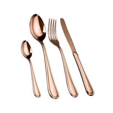 Imagem de Faqueiro 24 Peças Fracalanza Pearl em Aço Inox - Cobre