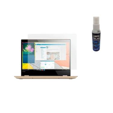 Imagem de Kit Película Fosca Anti Reflexo + Limpa Tela para Notebook 14 Polegadas