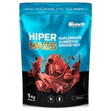 Imagem de Hipercalórico Hiper Mass 1Kg  Growth Supplements Chocolate - Growth Su