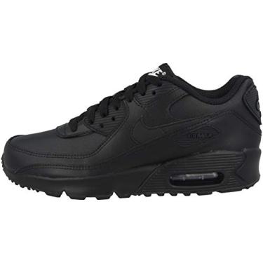 Imagem de Nike Tênis infantil Air Max 90 LTR, Preto/preto e branco, 21