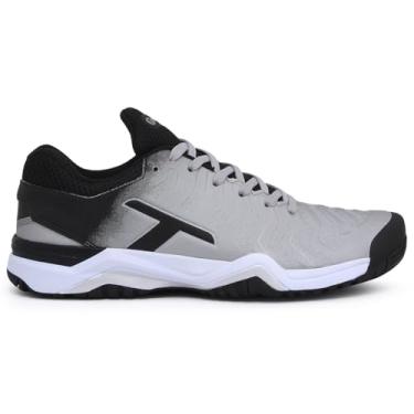 Imagem de Tênis Feminino Tenista Handebol Vôlei Masculino Para Padel Leve T-Challenger Gel Original 04 (Grafite-Preto, BR, Adulto, Numérico, 43)