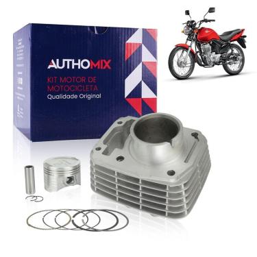 Imagem de Kit Motor Cilindro Authomix KM01350 CG 125 NXR 125 2009-10