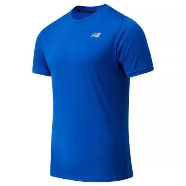 Imagem de Camiseta New Balance Accelerate - Masculino - Azul Royal