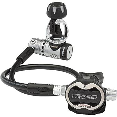 Imagem de Conjunto de Regulador 1º e 2º Estágios para Mergulho Cressi Ac25 Master Cromo Yoke