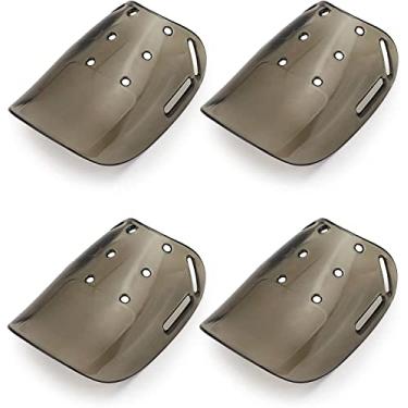 Imagem de QWORK Protetor de metatarso, pacote com 2 acessórios de calçados de segurança para proteção do metatarso, capa de sapato de segurança para a maioria das botas de trabalho, tamanho universal (2 pares)