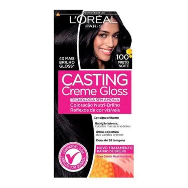 Imagem de Coloração Casting Creme Gloss 100 Preto Noite - L'oréal