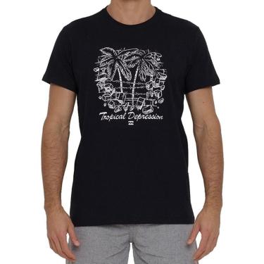 Imagem de Camiseta Billabong Tropical Depression Preta-Masculino