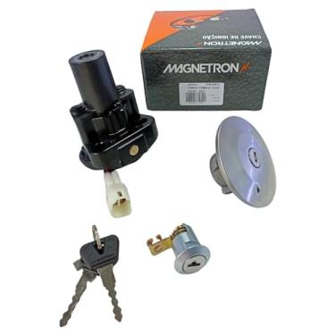 Imagem de Kit Chave Ignição Fazer 250 2007 2008 2009 2010 Magnetron