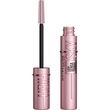 Imagem de Maybelline New York Lash Sensational Sky High Washable Mascara Makeup, Volumizing, Lengthening, Defining, Curling, Multiplying, Buildable Formula, Blackest Black, 1 Count