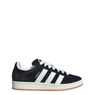 Imagem de adidas Originals Campus 00s feminino, Core preto/branco/off-white, 43