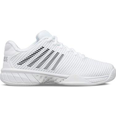 Imagem de K-Swiss Tênis feminino Hypercourt Express 2, Branco/preto, 6.5