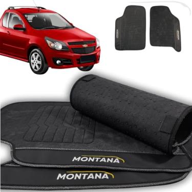 Imagem de Tapete de Carro Compatível com Montana 2003 2004 2005 2006 2007 2008 2009 Emborrachado Bordado Impermeável