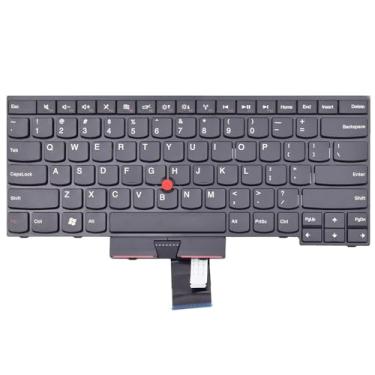 Imagem de Novo teclado de substituição compatível com Lenovo IBM Thinkpad Edge E430 E435 E430C E430S E330 E335 S430 T430U com ponteiro sem retroiluminação