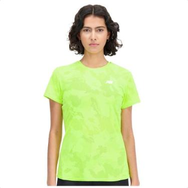 Imagem de Camiseta New Balance Q Speed Jacquard Feminina