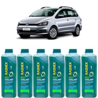 Imagem de Kit aditivo radiador bio coolant pronto para uso verde - volkswagen sp