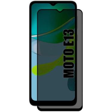 Imagem de Película Privacidade Anti Espionagem Para Moto E13 Tela de 6,5 Polegad