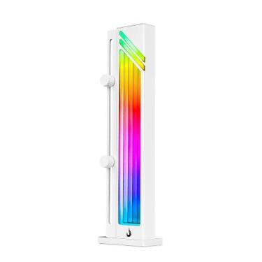 Imagem de Suporte de Placa de Vídeo Rise Mode, ARGB, 500mm, Aura V1, Branco - RM