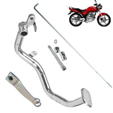 Imagem de Pedal Freio + Braço Vareta Traseiro Gsr 150 Condução segura - JATEMMAI
