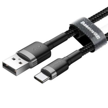 Imagem de Cabo Type C Cafule Cable 1M Catklf-Bg1 - Baseus, 1m, Usb-c