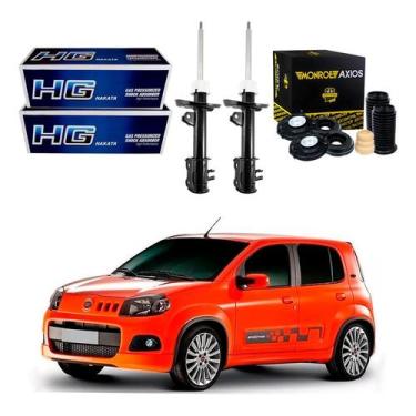 Imagem de Kit Amortecedor Dianteiro Novo Uno Sporting 1.4 2010 A 2016 - Nakata