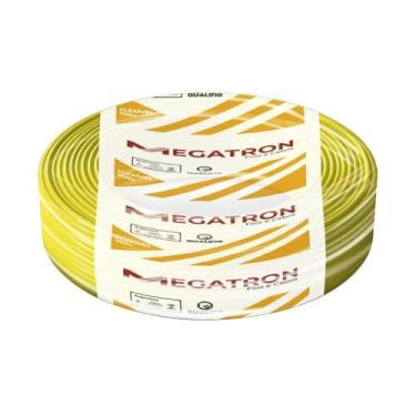 Imagem de Cabo Flexível Megatron 2,5MMx100M Rolo 750V Amarelo