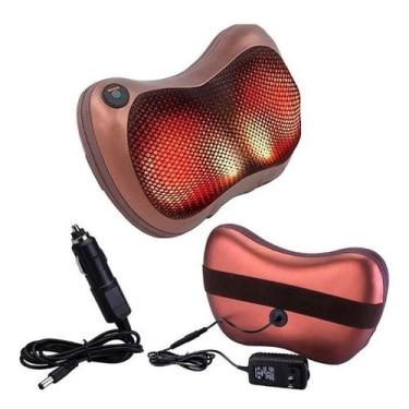 Imagem de Almofada Massageadora Shiatsu Com Termo Terapia Para Pescoço - ALMOFAD