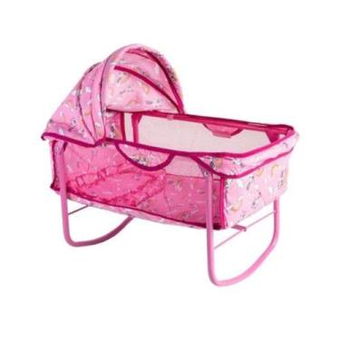 Imagem de Berço De Boneca Ninar - Brinquedos Oliveira - Oliveira Brinquedos