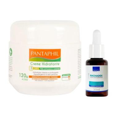 Imagem de Creme Pantaphil 120 g + Loção Hidratante para os Pés Rachadex - Panta 
