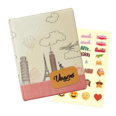Imagem de Álbum de 500 fotos 10x15 Viagens c/ ADESIVOS - 2669 - 6658/382 - TUDOP