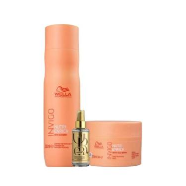 Imagem de Nutri Enrich Shampoo, Másc e Oil Reflections - Wella - Wella Professio