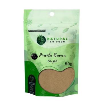Imagem de Pimenta Branca em Pó Pouch Refil 50g - 1 - Natural do Povo