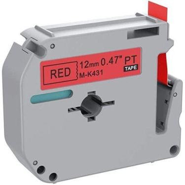 Imagem de Fita Compativel Mk231 M-231 Branca 12mm P/ Rotulador Brother - xfull, 